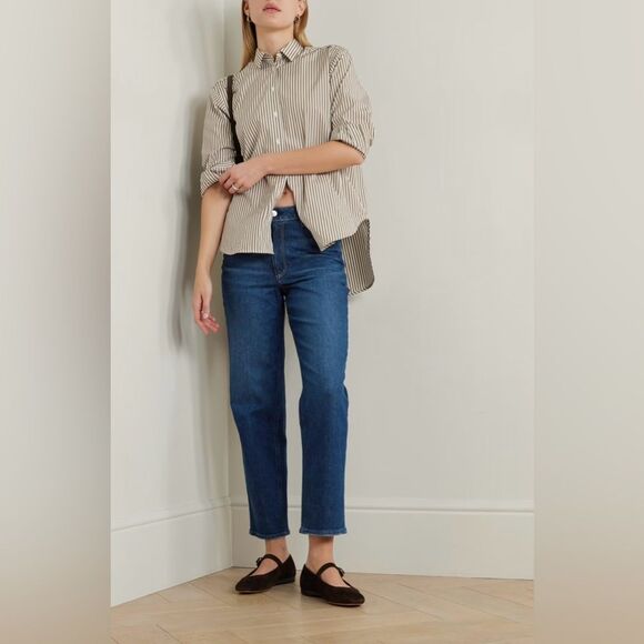 PAIGE SARAH Straight Ankle Jeans in ‘Glorious’ - Picture 3 of 14